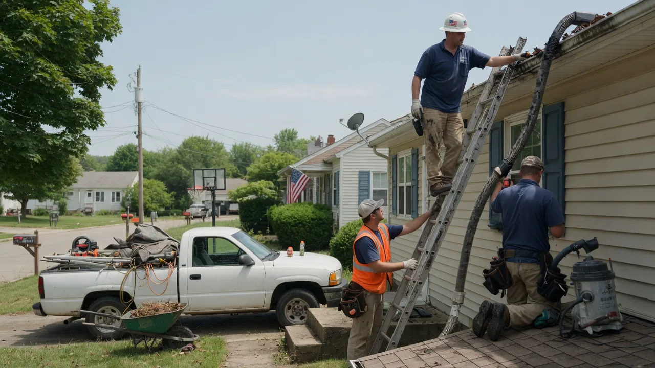 Gutter Installation in Hext, TX near me